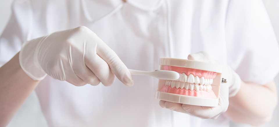 「歯と歯肉の健康を保つために」予防を重視した治療